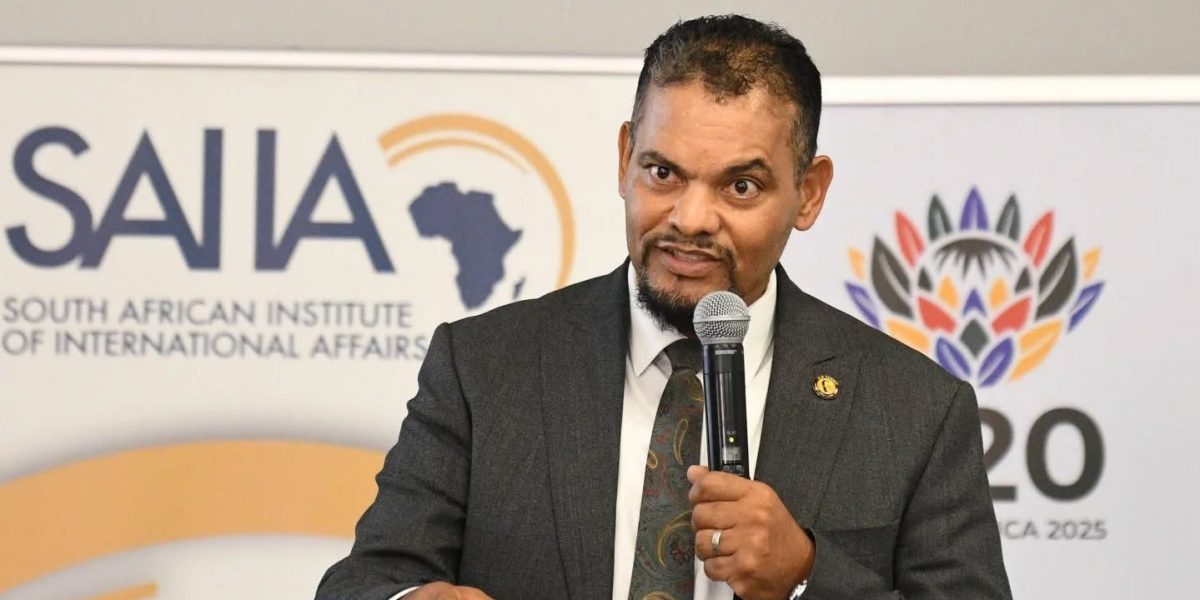 Alvin Botes Image: Department of International Relations and Cooperation