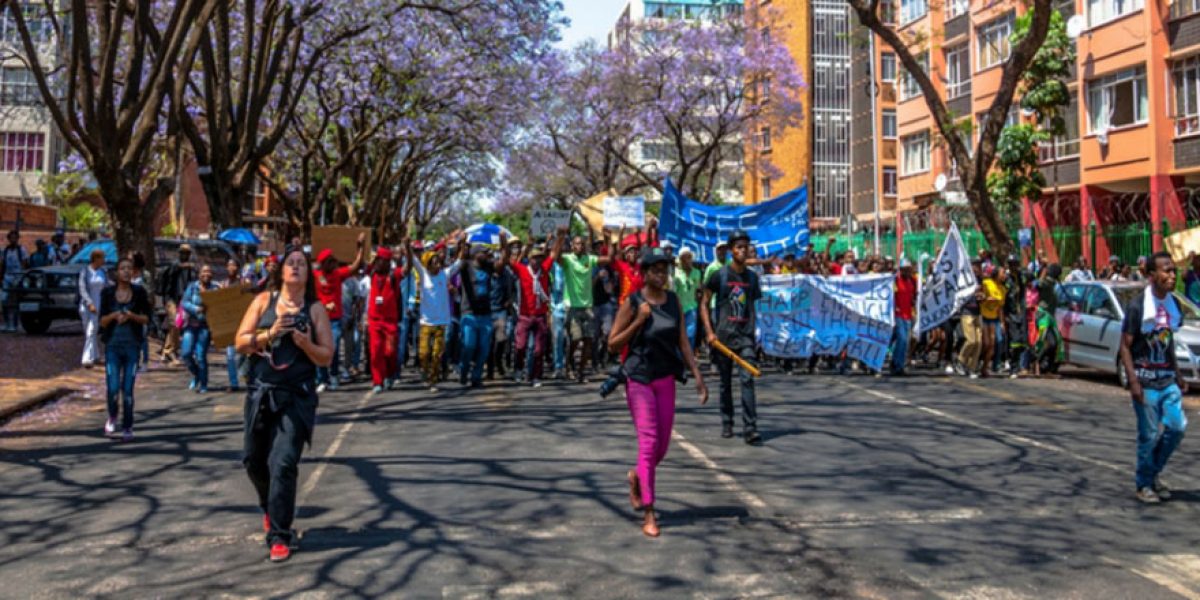 Fees Must Fall Demonstration, Pretoria (Photo © Paul Saad/Flickr)