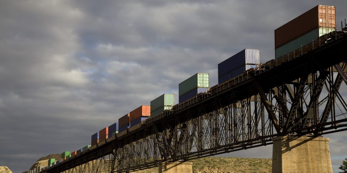 Freight train. Image: Getty, VallarieE