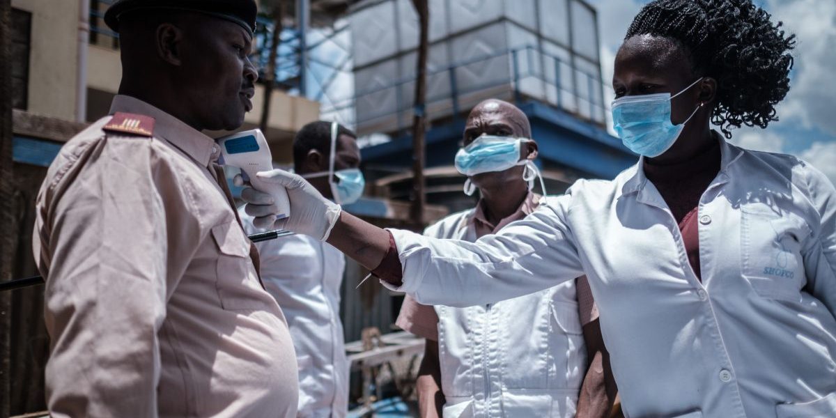 CoronavirusScreening_Kenya_GettyImages-1207611538_Yasuyoshi Chiba Image: Getty, Yasuyoshi Chiba/AFP