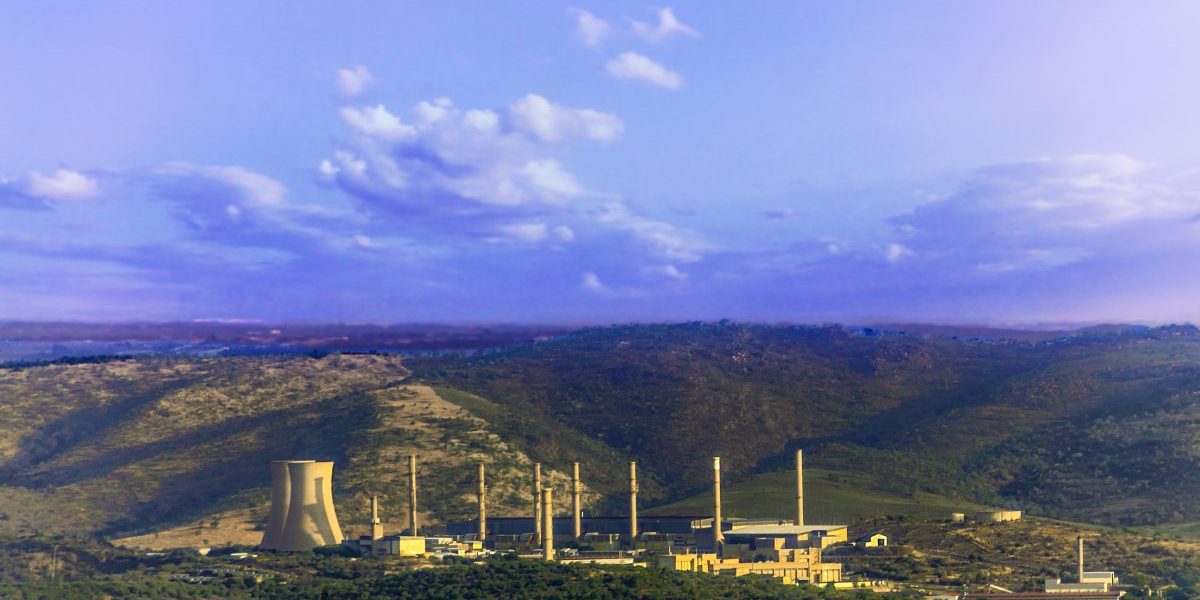 Pelindaba, South Africa's nuclear plant. Image: Getty, The Gift 777