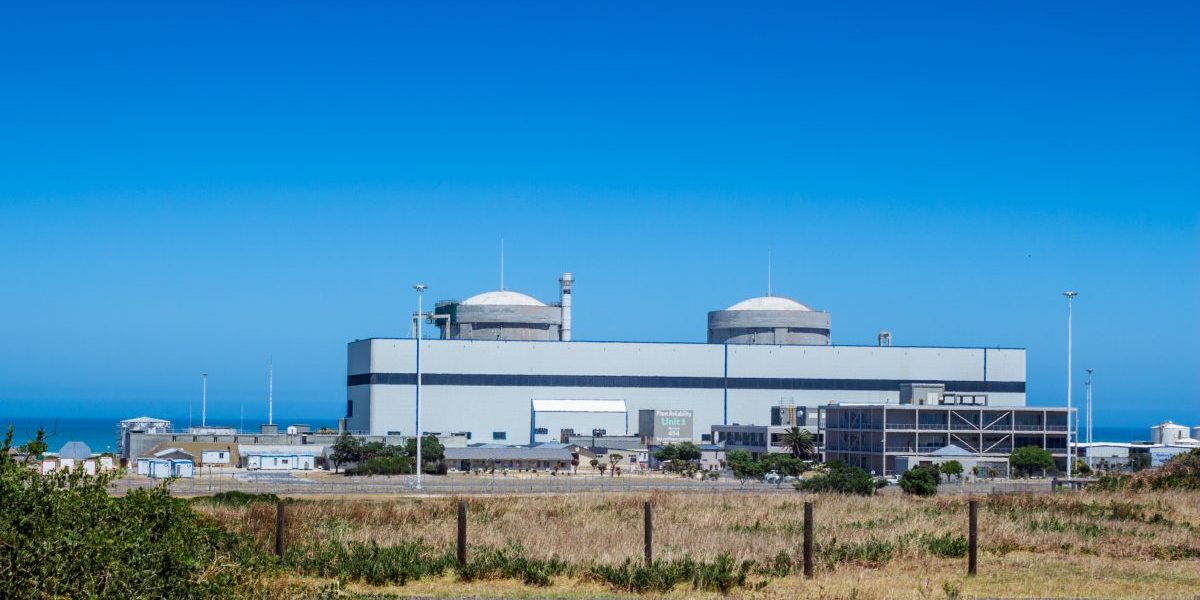Nuclear power plant, Koeberg, South Africa. Image: Getty, ToscaWhi