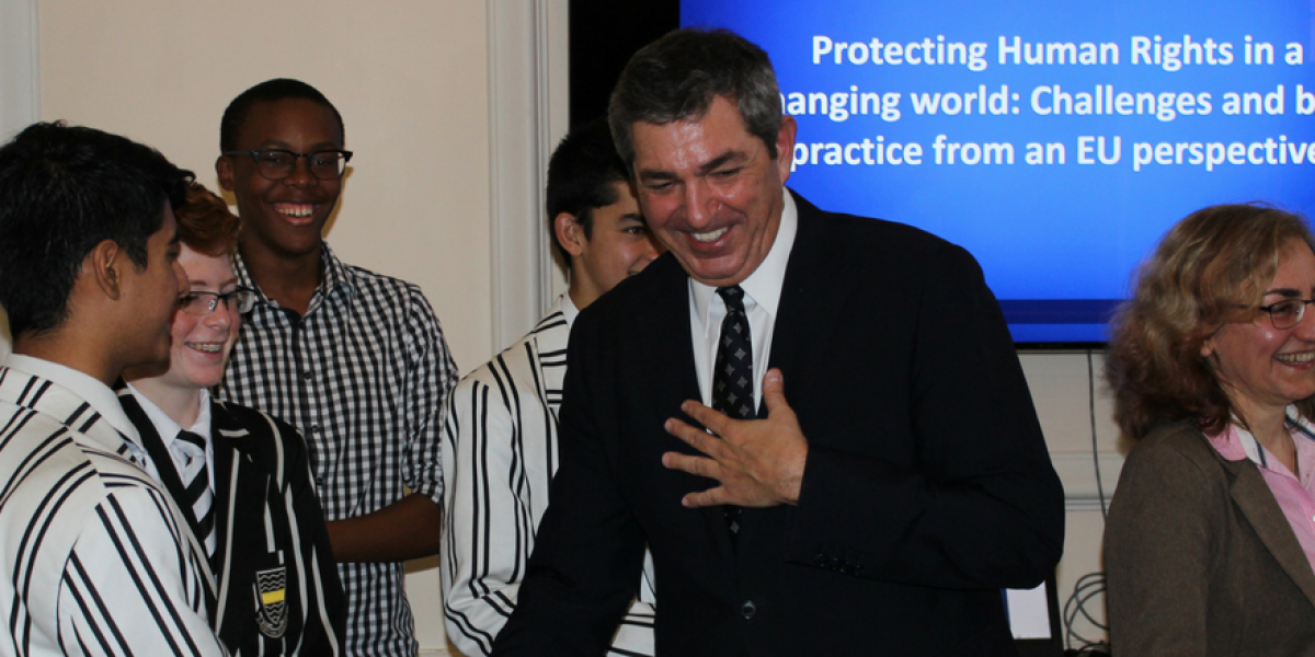 Mr Stavros Lambrinidis Photo: SAIIA