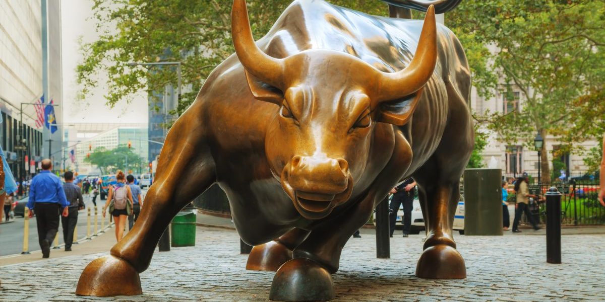 Charging Bull, Wall Street, NYC. Image: Getty, AdreyKrav