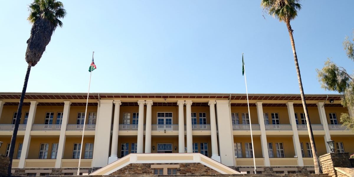 The Namibian National Assembly building in Windhoek. Image: Getty, Travel_Nerd/iStock