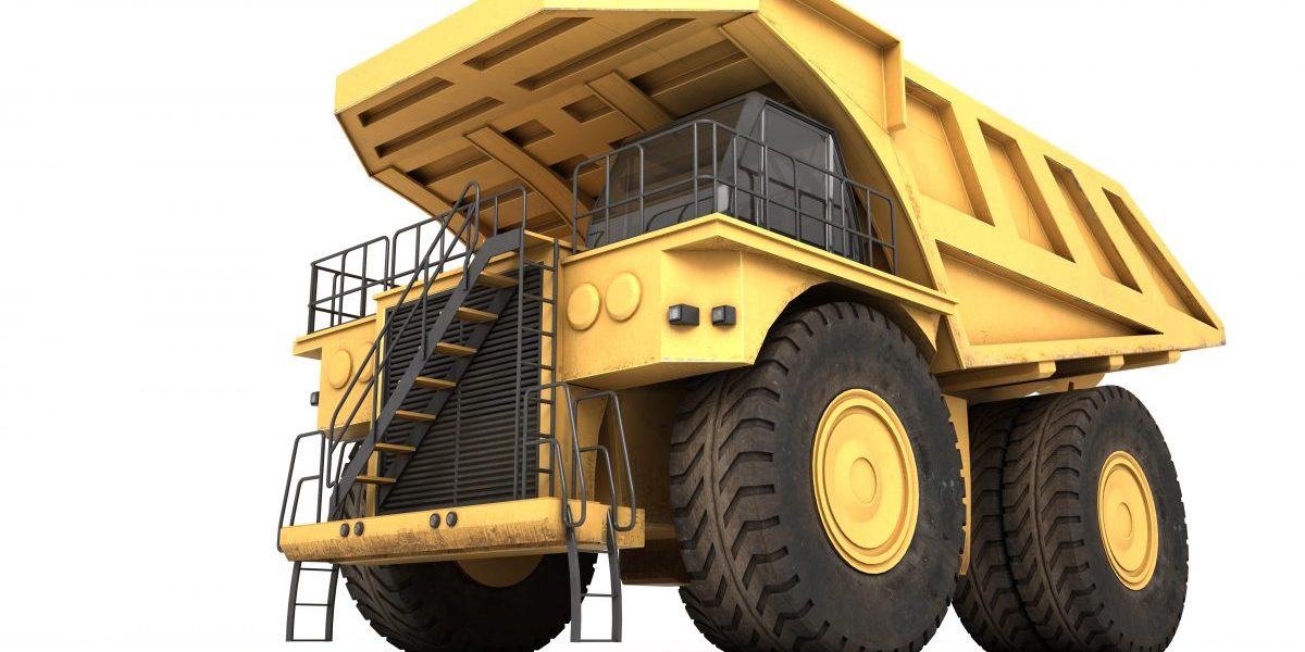 3D of massive mining truck. Image: Getty, Iakovenko